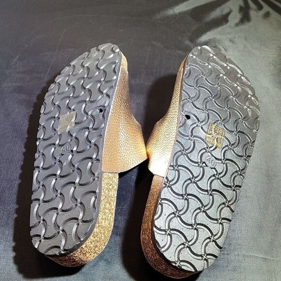 BRAND NEW SHOE LAND VIVIANA ROSE GOLD SANDAL - Picture 10 of 15